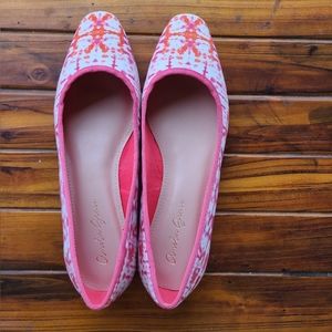 Amelia Grace AG-LouBella bright pink flat shoes. Brand New with Box.